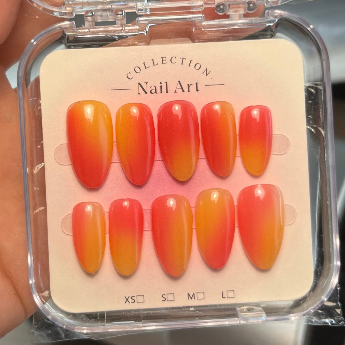 PRESS ON NAILS - SUNSET BEACH