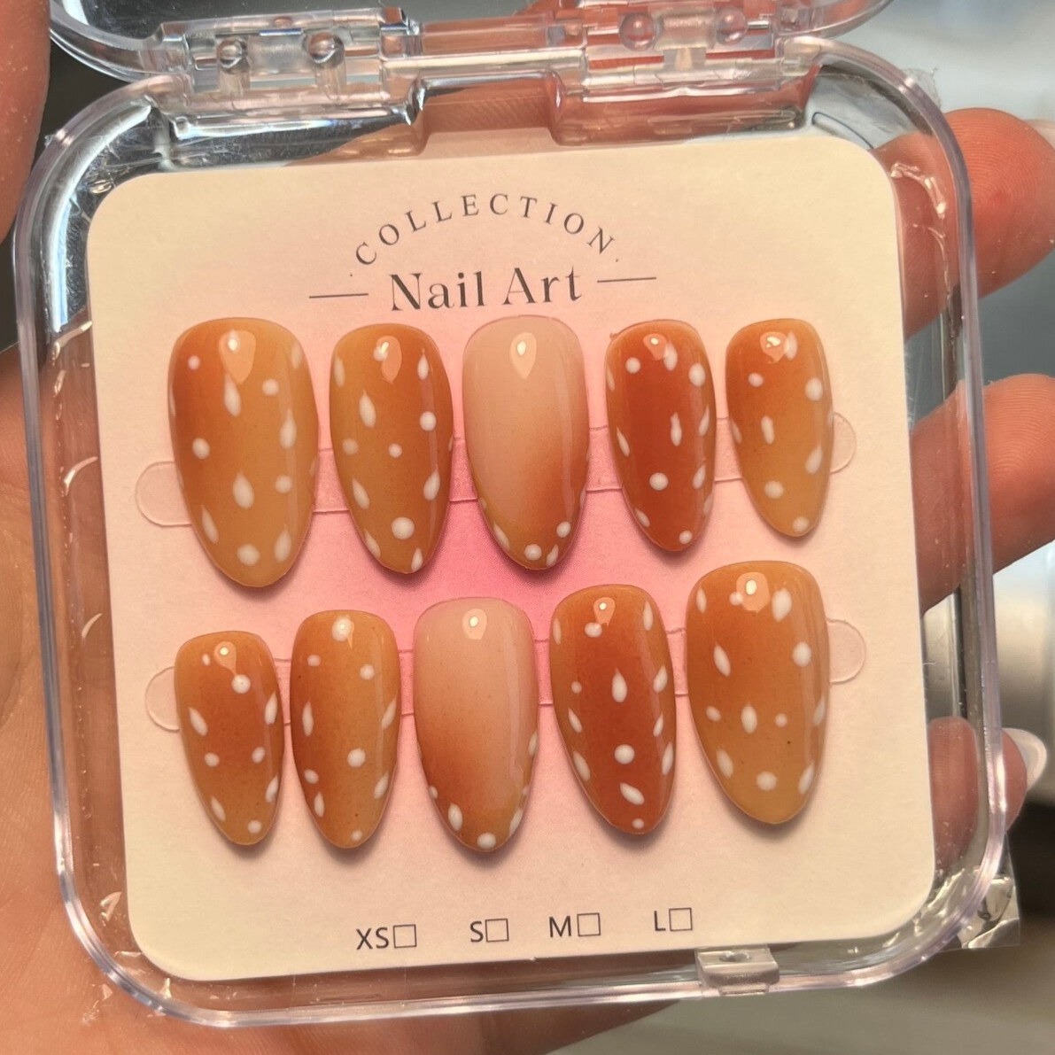 PRESS ON NAILS - AUTOMN DEER