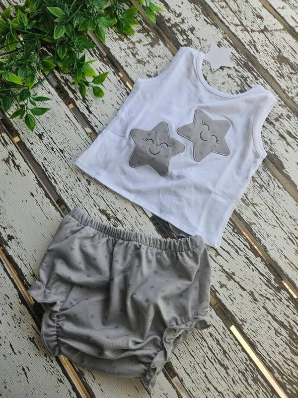 CONJUNTO ESTRELLA GRIS