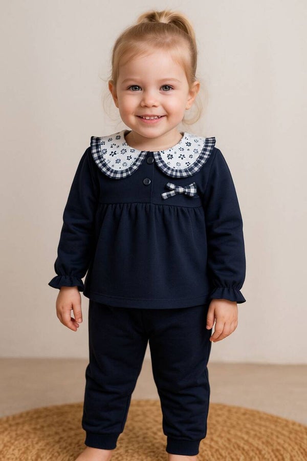 CHANDAL CUELLO AZUL MARINO