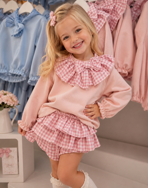 CONJUNTO ROSA BEBE VICKY