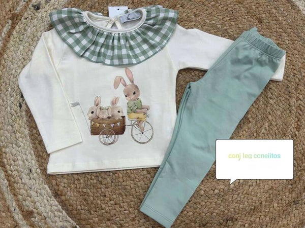 CONJUNTO LEGGINS CONEJITOS