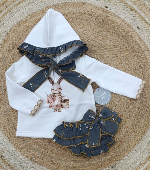 CONJUNTO MARIELA CONEJITA DENIM