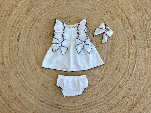 Vestido Calado Blanco