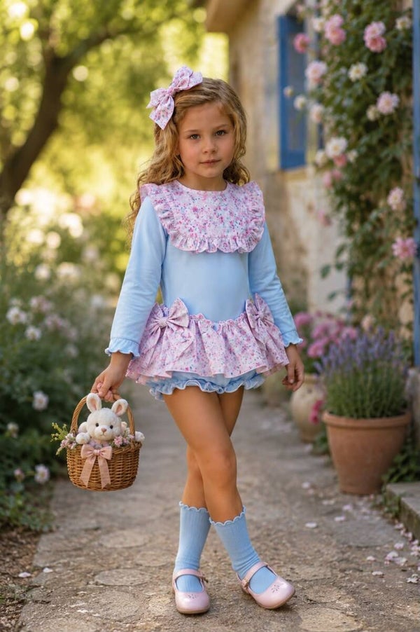 CONJUNTO CIELO FLOR COSTURA