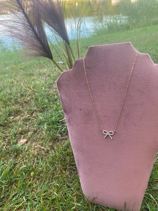 Ketting met strik 🎀