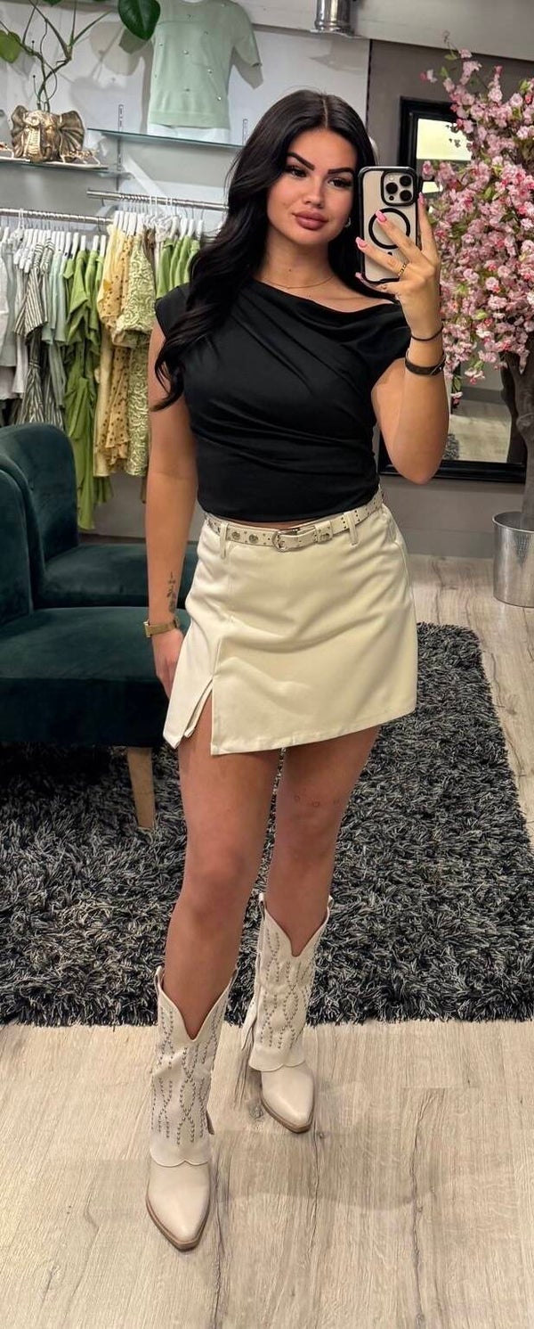 Skort beige