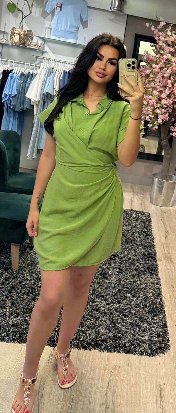 Wikkeljurkje groen