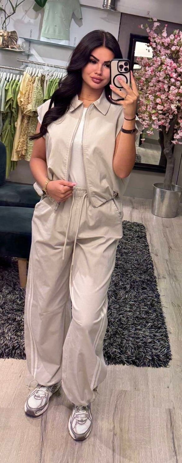 Gilet ambika beige