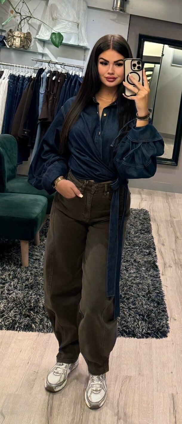 Denim blouse yara