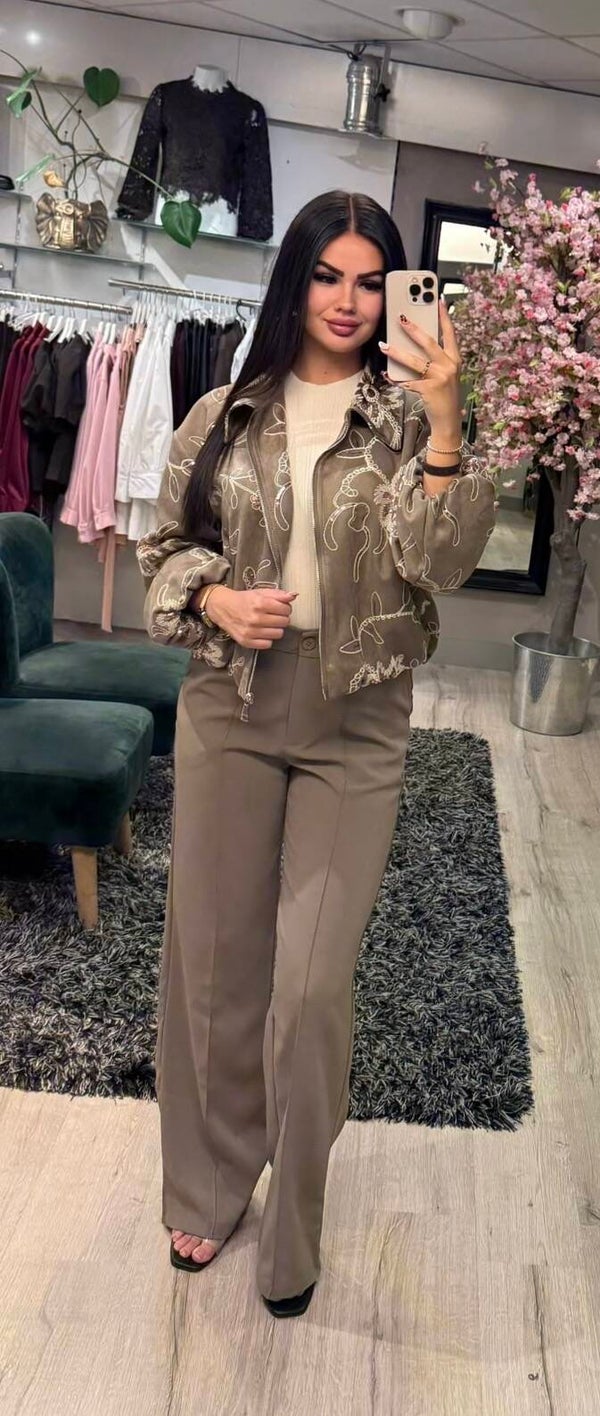Bomber taupe