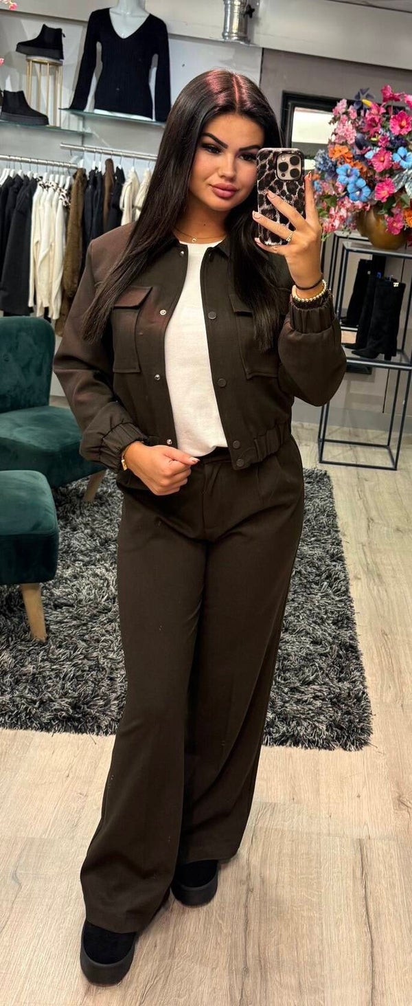 Pantalon Sandy bruin