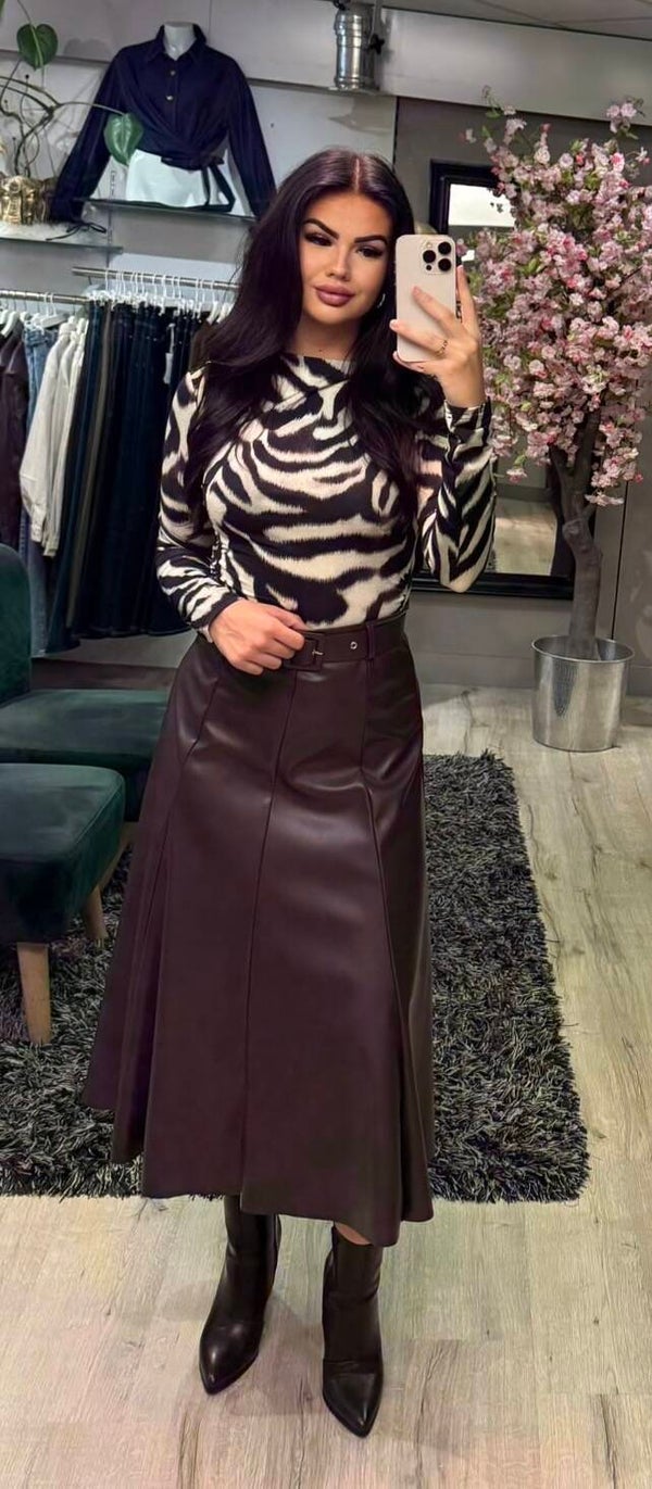 Top animal print