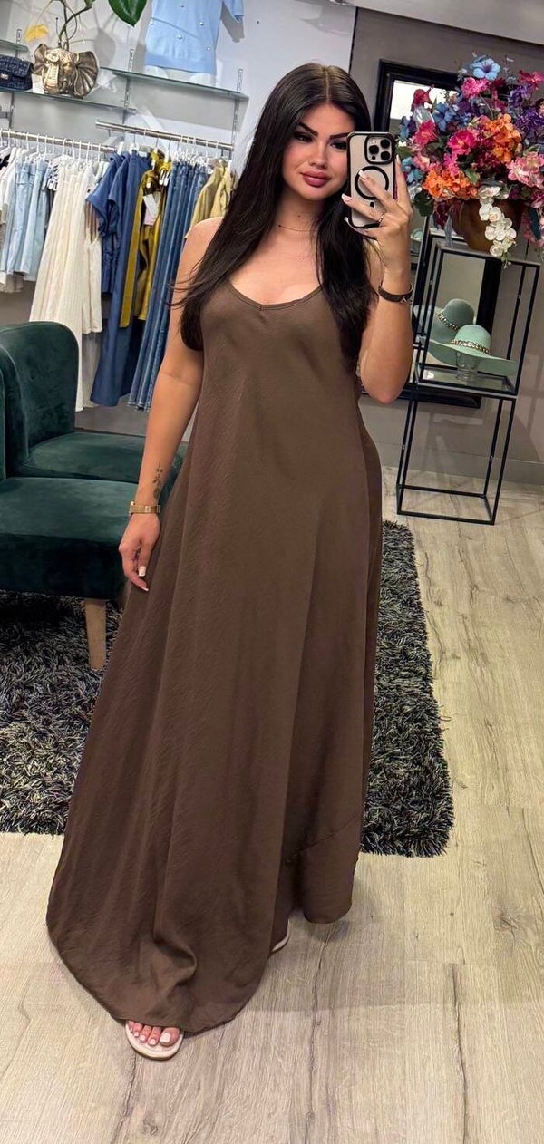 Beach Dress bruin