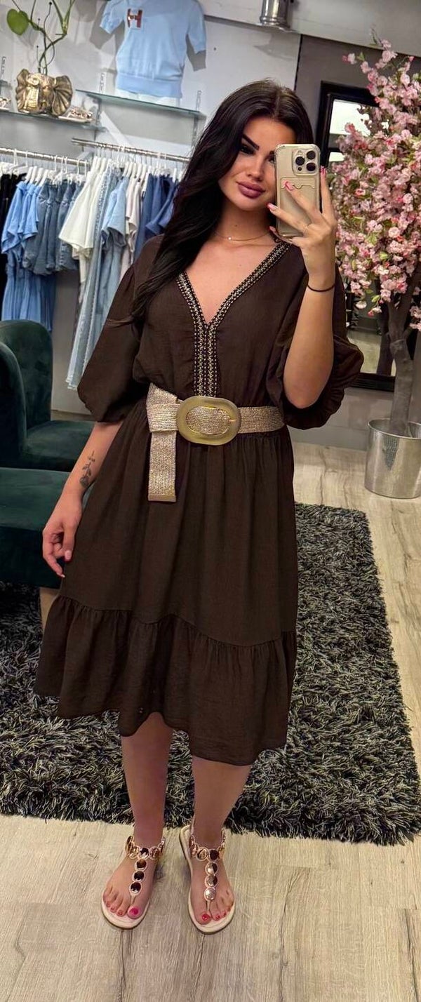 Ibiza jurkje bruin