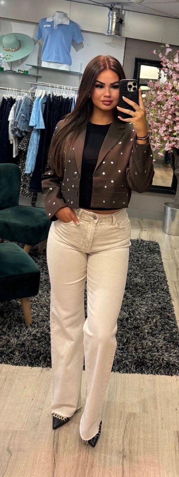 Ambika blazer taupe
