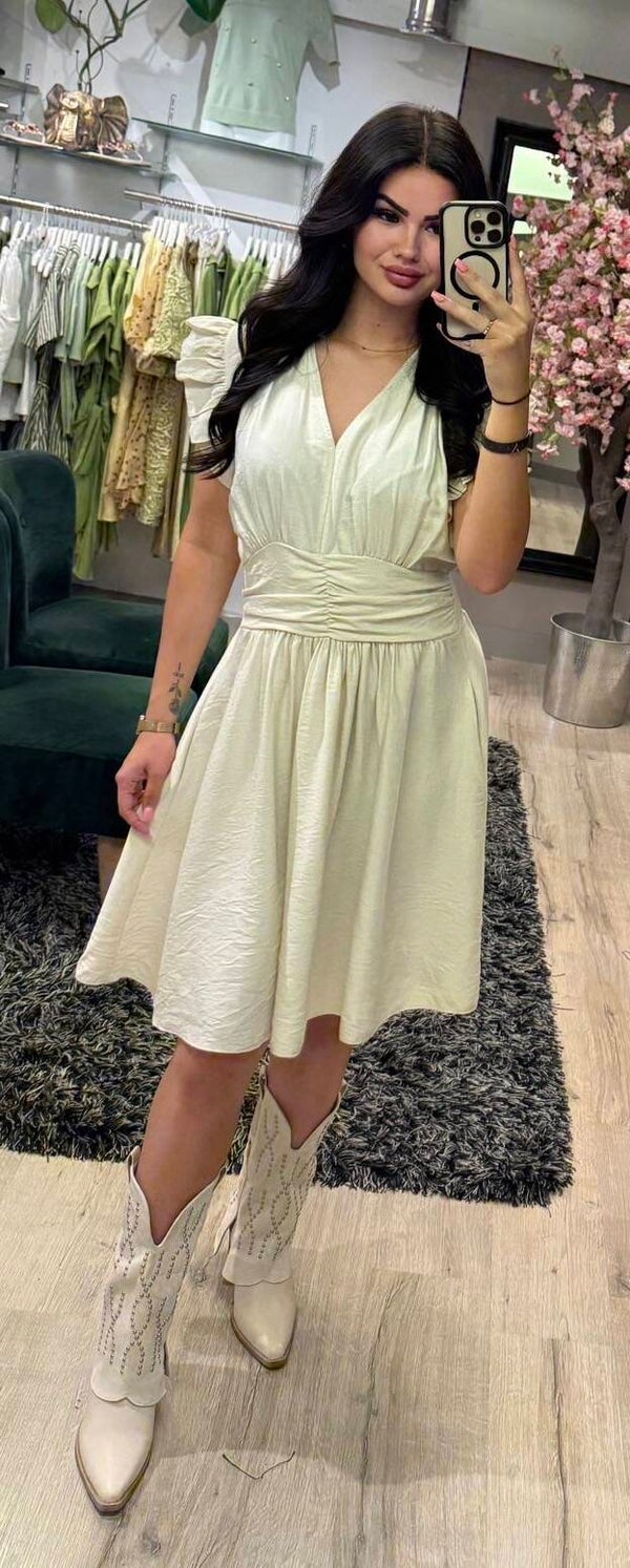 Daisy Dress beige