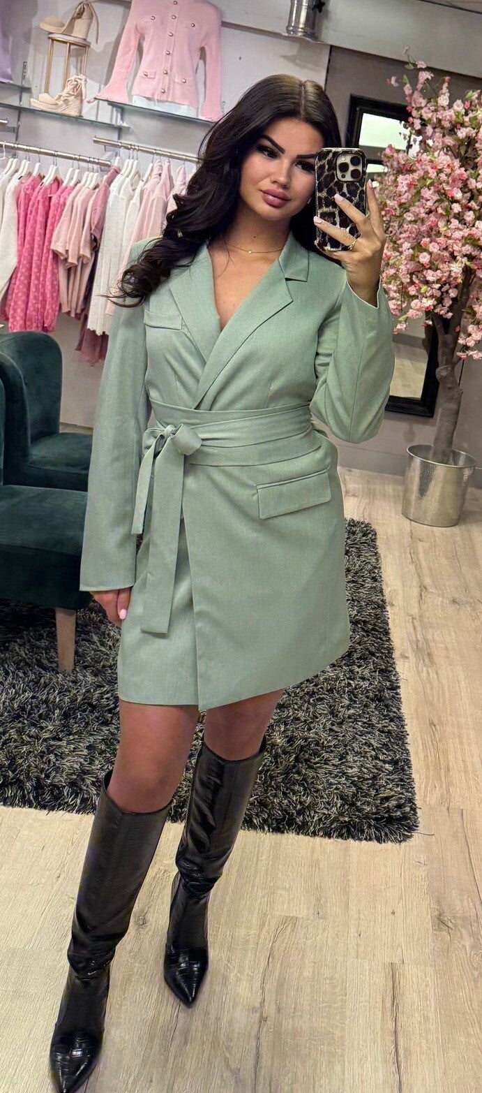 Blazer Dress groen