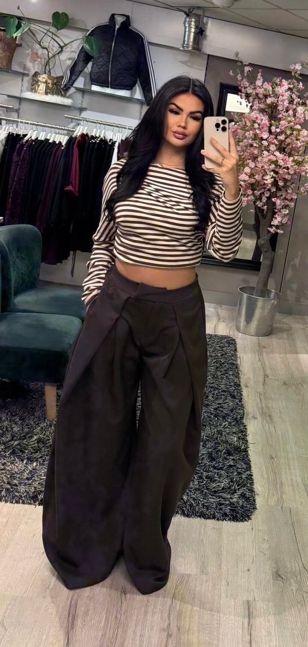 Broek Sophie bruin