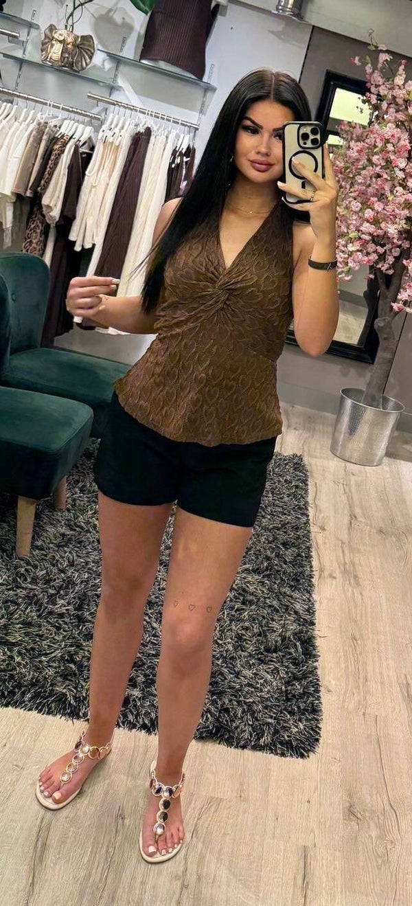 Halter bruin