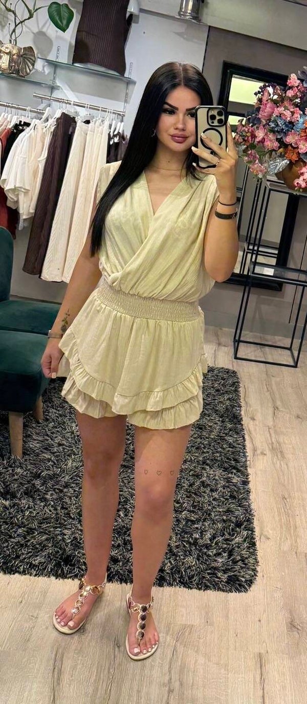 Playsuit beige