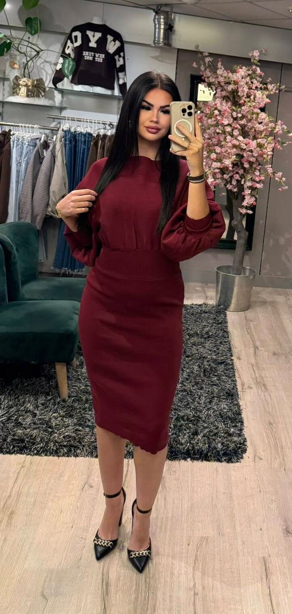 Tamara Dress Bordeaux
