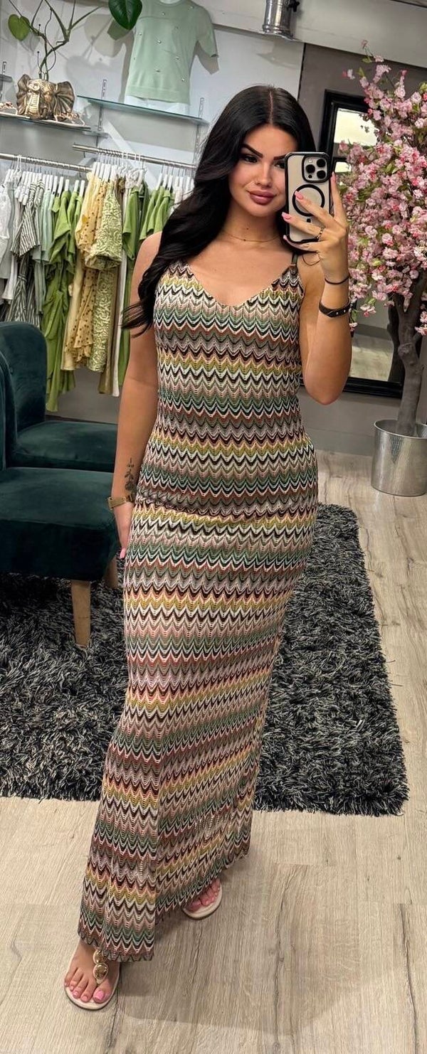 Dress siërra groen