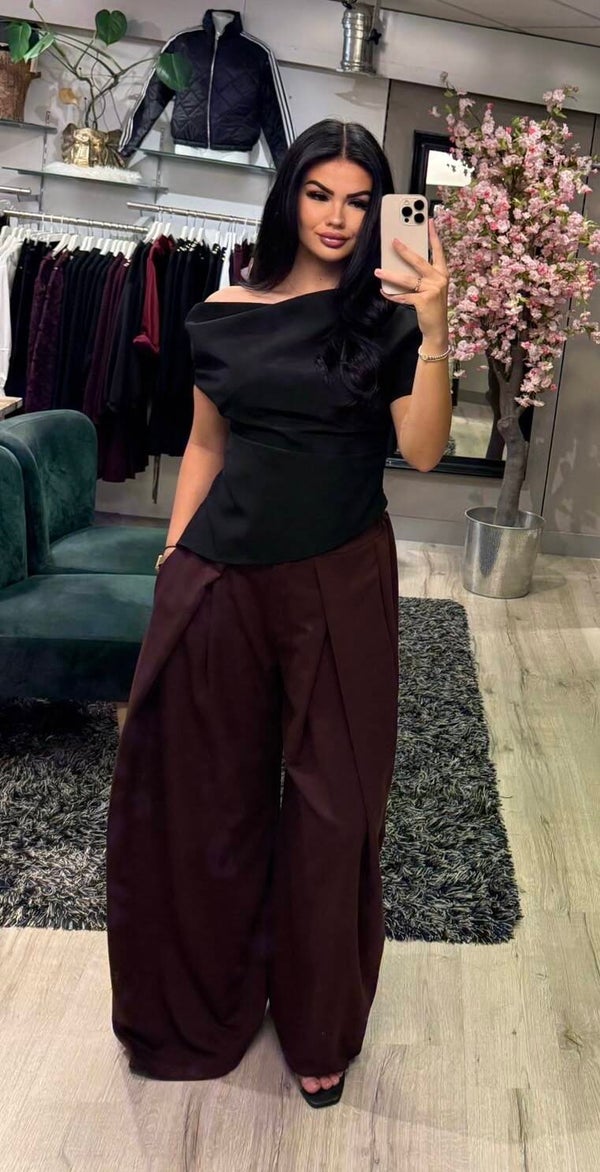 Broek Sophie bordeaux