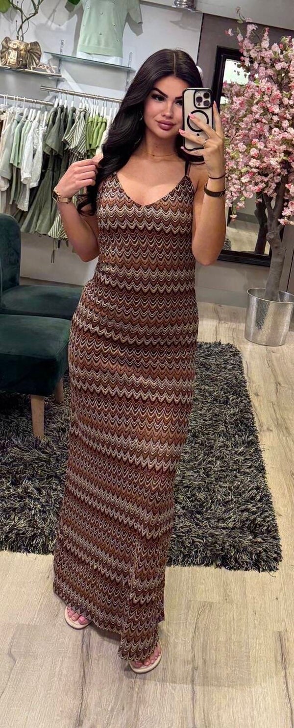 Dress siërra bruin