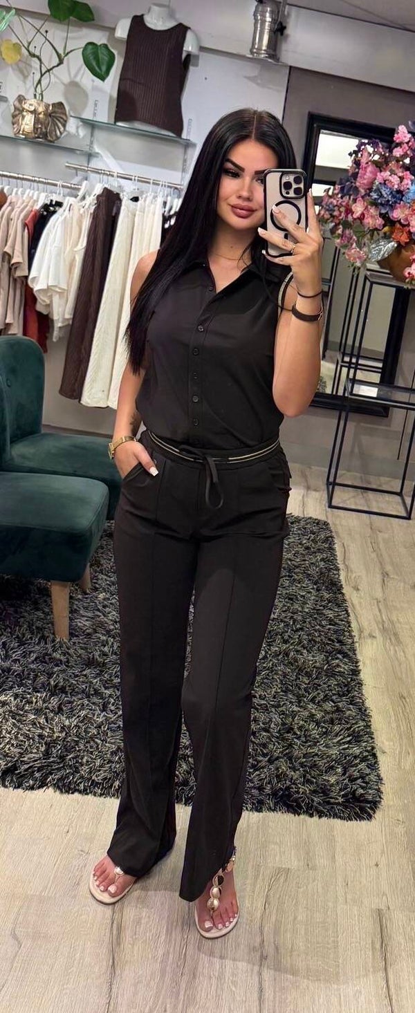 Triple Nine travel broek bruin