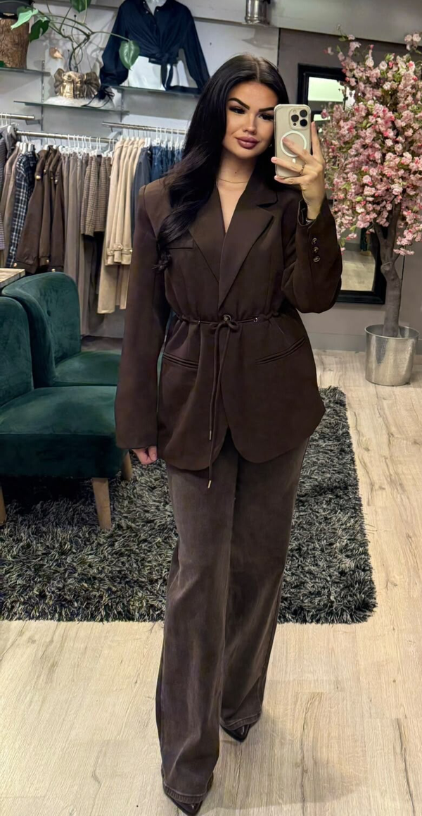 Blazer Naomi bruin