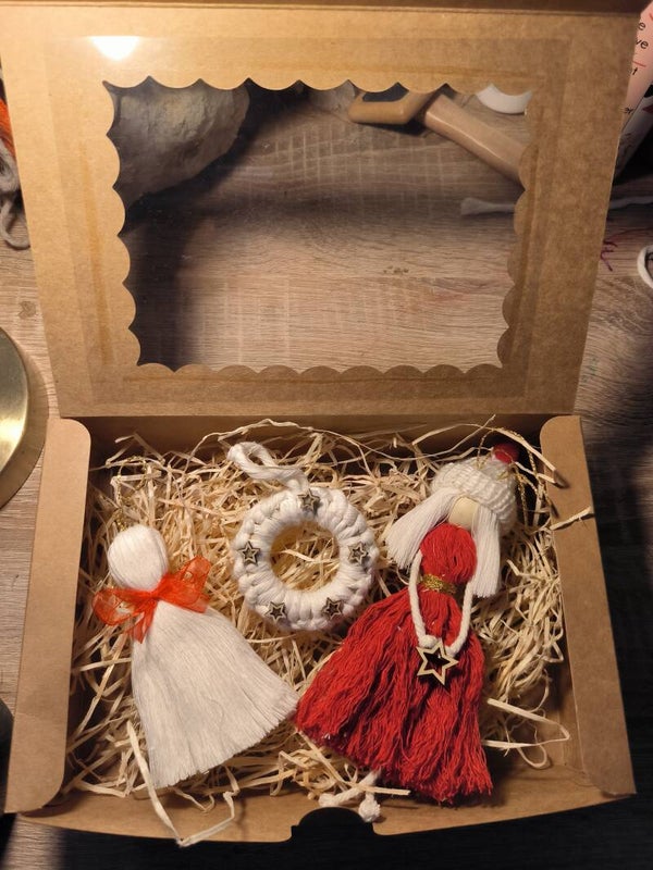 Coffret 3 Suspensions sapin