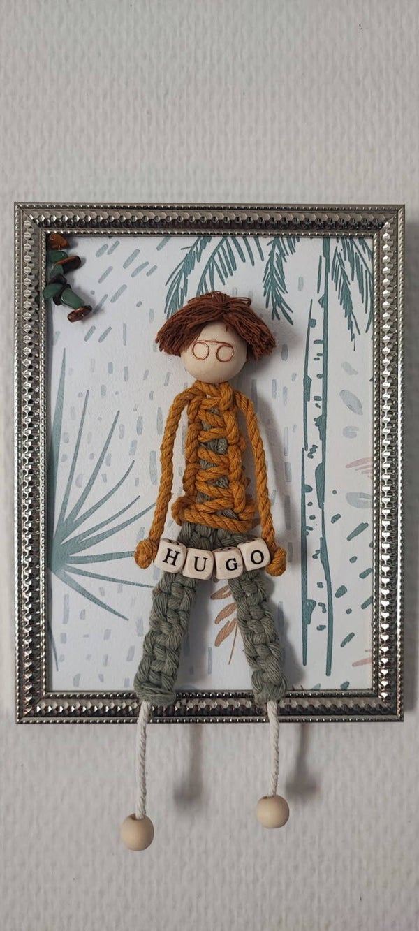 Cadre personnalisable "garçon"