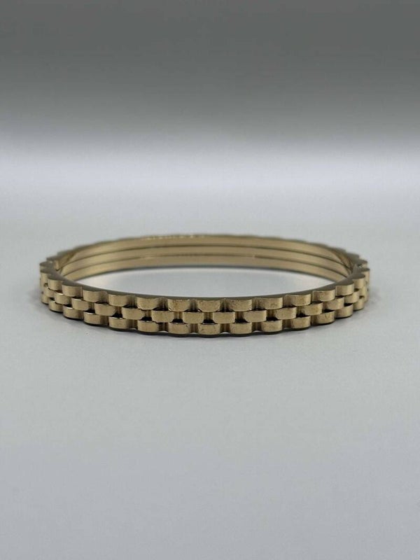 Schakel Bangle Goud