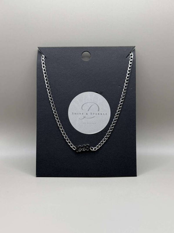 JaarGetal 1993 Ketting Zilver