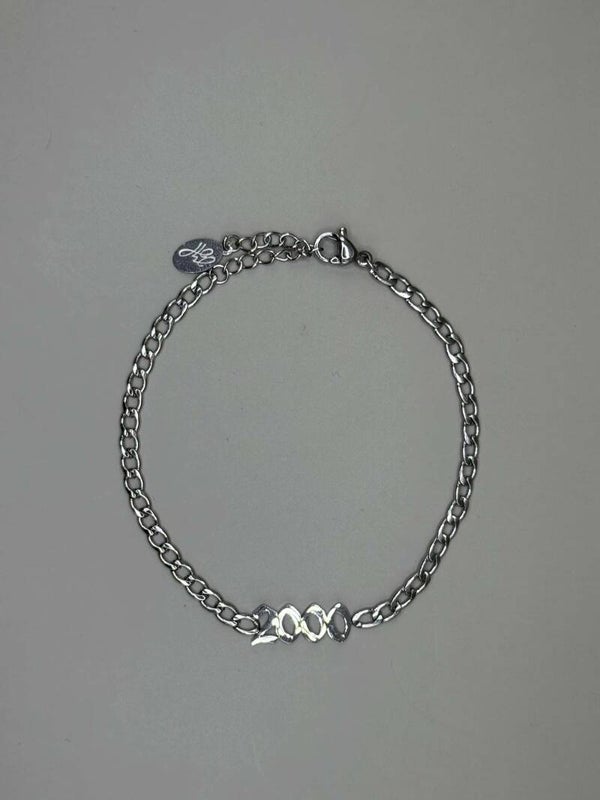 JaarGetal 2000 Armband Zilver