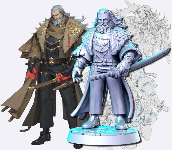 Neo Kingdom - Kickstarter Kampagne No 12 / 3D Miniatur für Wargaming und Tabletop, DnD, Fantasy, JRPG