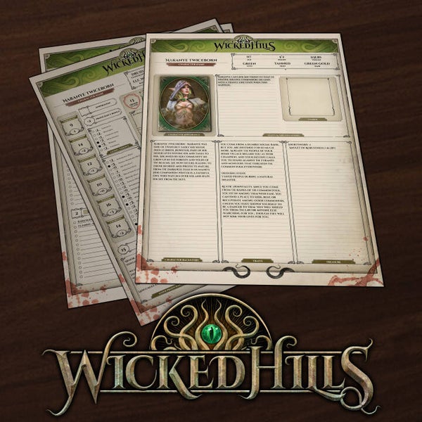 Wicked Hills DnD 5e Campaign - Character Sheets