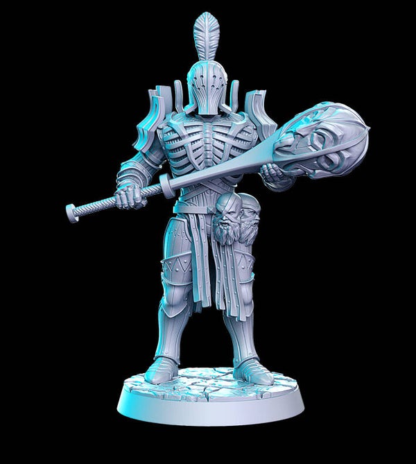 A Witcher Contract Vol. III - Amladril ( Elfen Todesritter) / 3D Miniatur für Wargaming und Tabletop, DnD, Fantasy