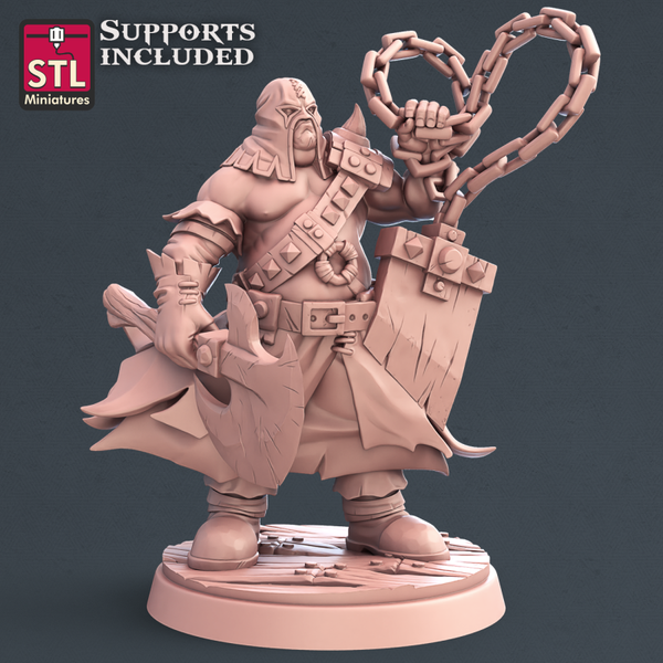 STL Miniatures - Henker Set / 3D Miniaturen, Wargaming, Tabletop, Fantasy