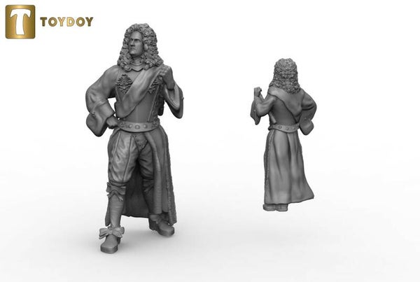 Golden Heroes - King / 3D Druck Miniatur in 32 & 54mm by Toydoy