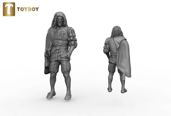 Golden Heroes - Writer / 3D Druck Miniatur in 32 & 54mm by Toydoy