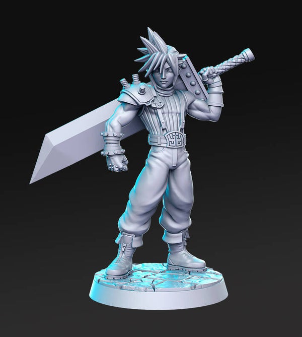 Throwback Vault March 2022 - Claude / 3D Miniatur für Wargaming und Tabletop, DnD, Fantasy, JRPG