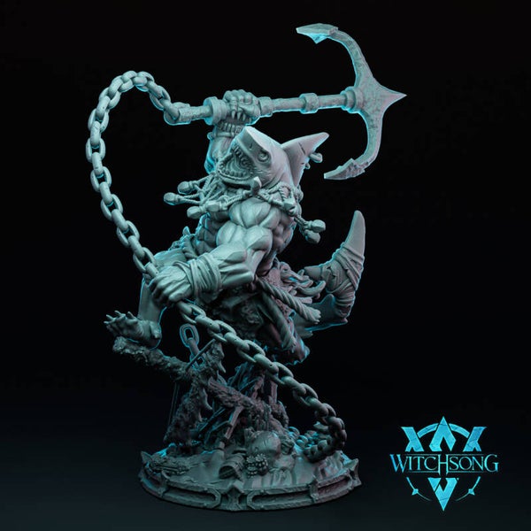 WitchSong Miniatures - Anker Wirbler / 3D Miniatur für Wargaming und Tabletop, DnD, Fantasy