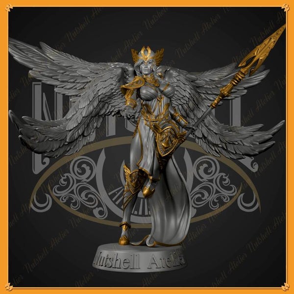 Nutshell Atelier 041 - Valkyrie / 3D Miniatur für Sammler, Vitrine, Fans ( Sexy, Pin Up)