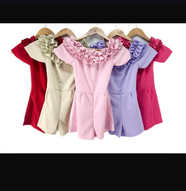 Ruffle Playsuits
