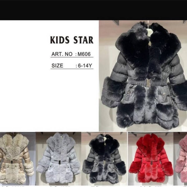 Kids star fur coats