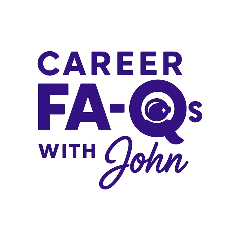 Career FA-Q with John logo