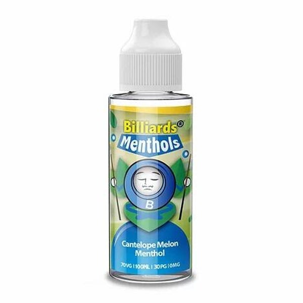 Cantelope Melon Menthol by Billiards E Liquid 120ml Shortfill