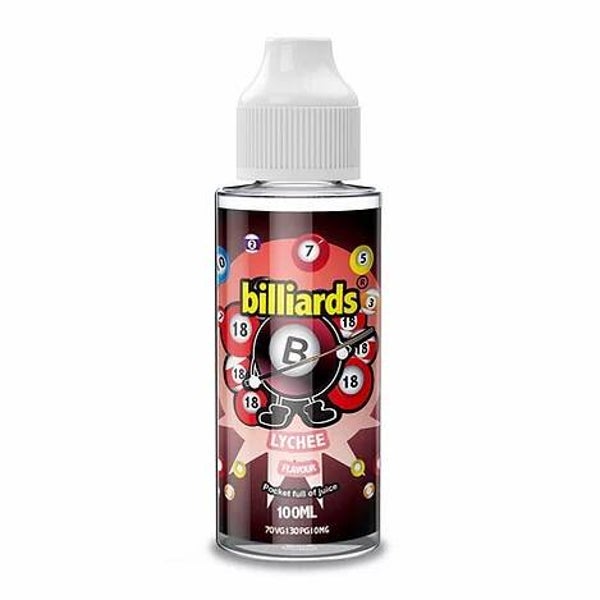 Lychee by Billiards E Liquid 120ml Shortfill
